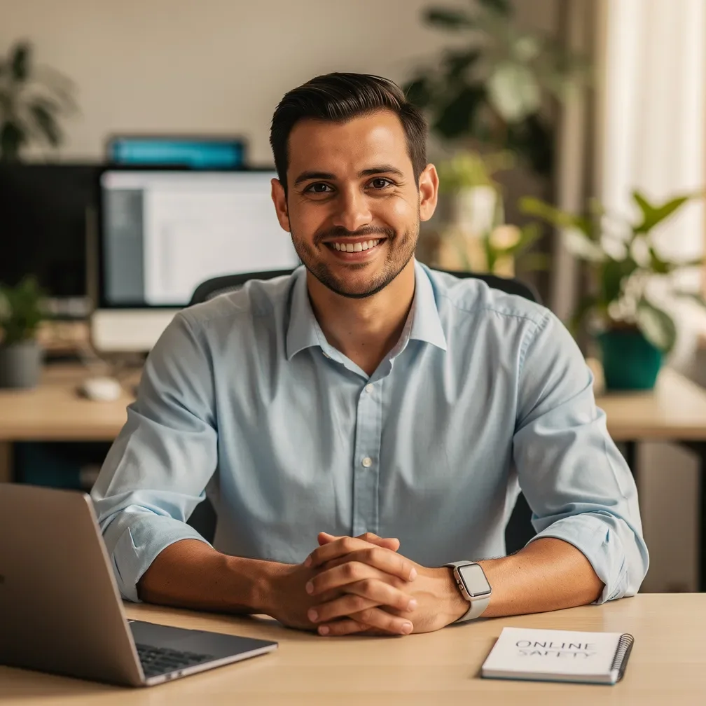 Porträt von William, Mitglied unseres Online-Safety-Teams bei CDATE.
